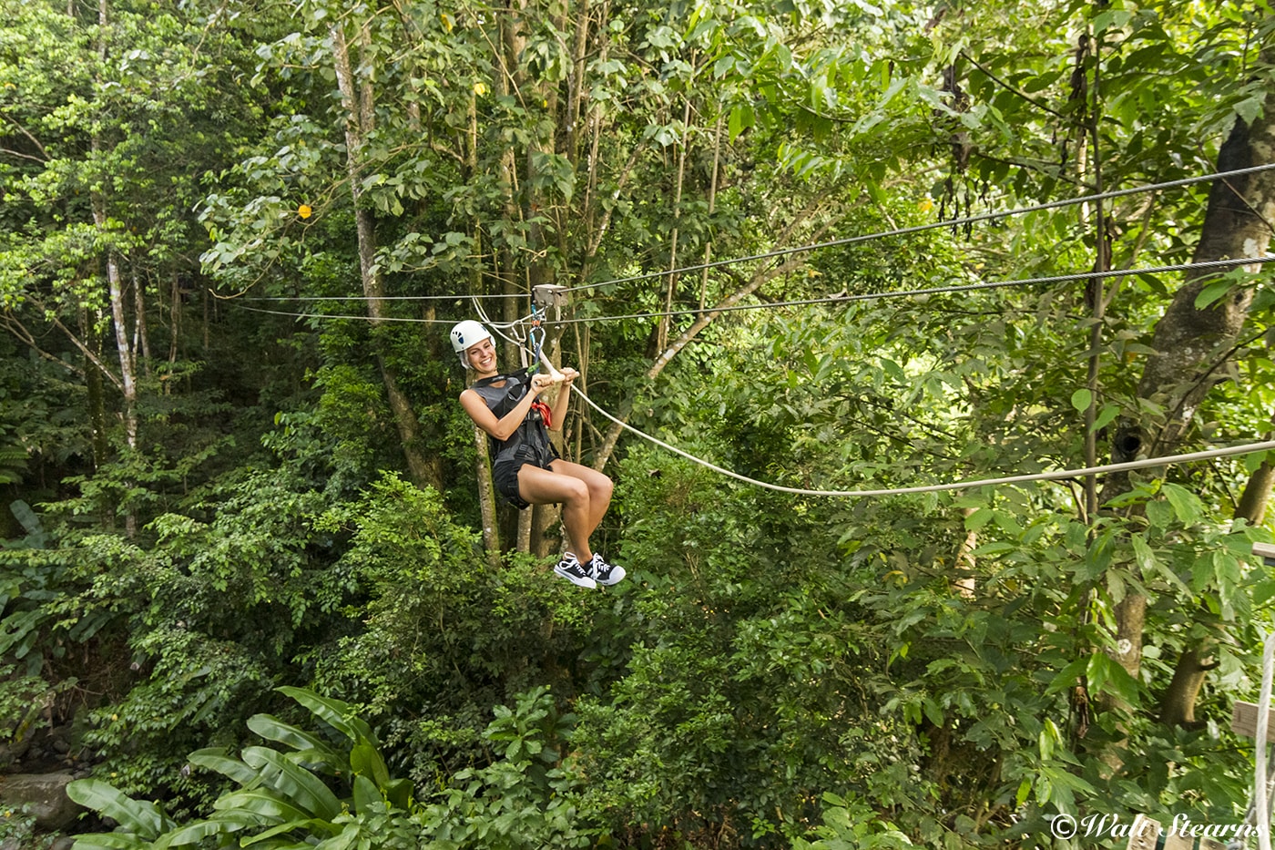 Ziplining is one of the off-property activities that guests can add to the daily schedule of adventures at BodyHoliday.