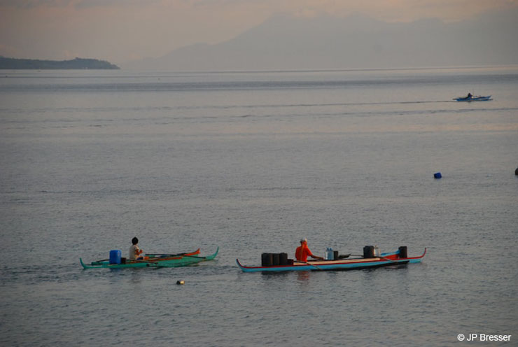 Fisherman in Pescador Island.