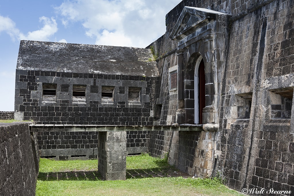 The massive 17th-century fortress known as Brimstone Hill is one of the island's most famous landmarks.