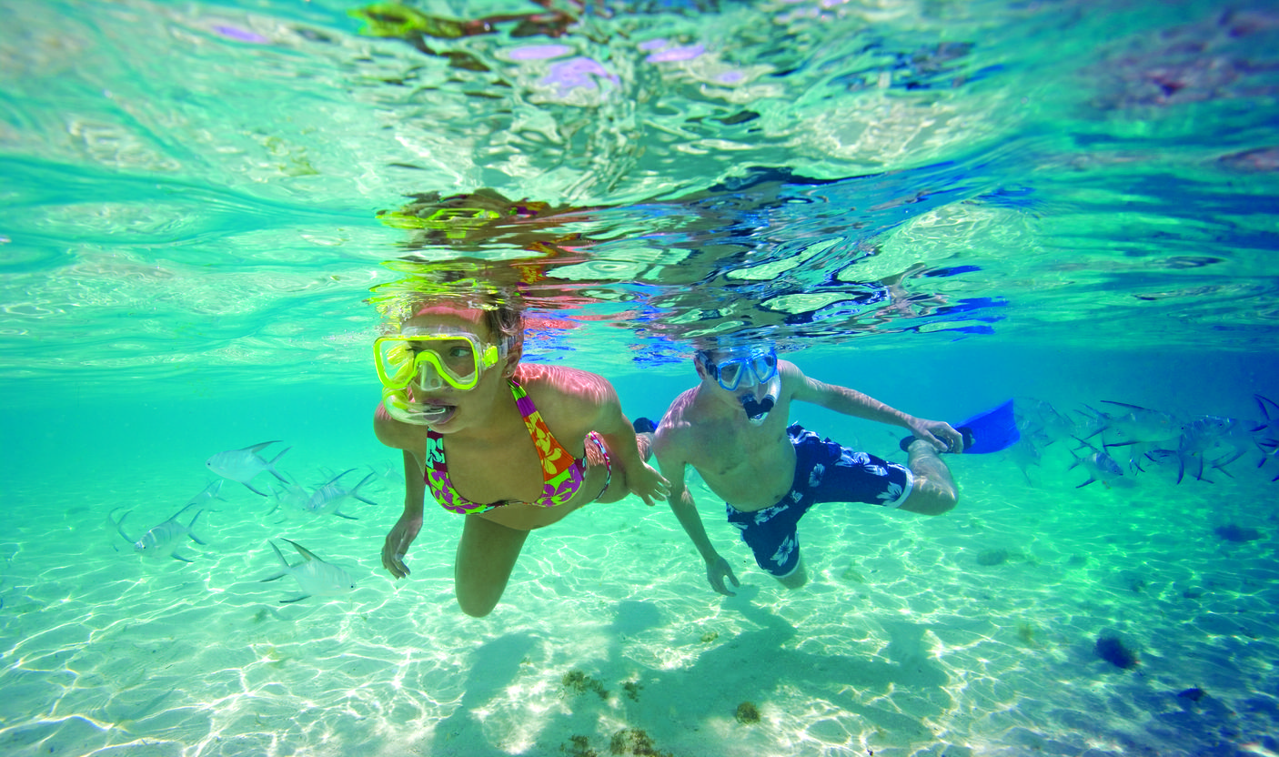 Snorkeling in Cozumel