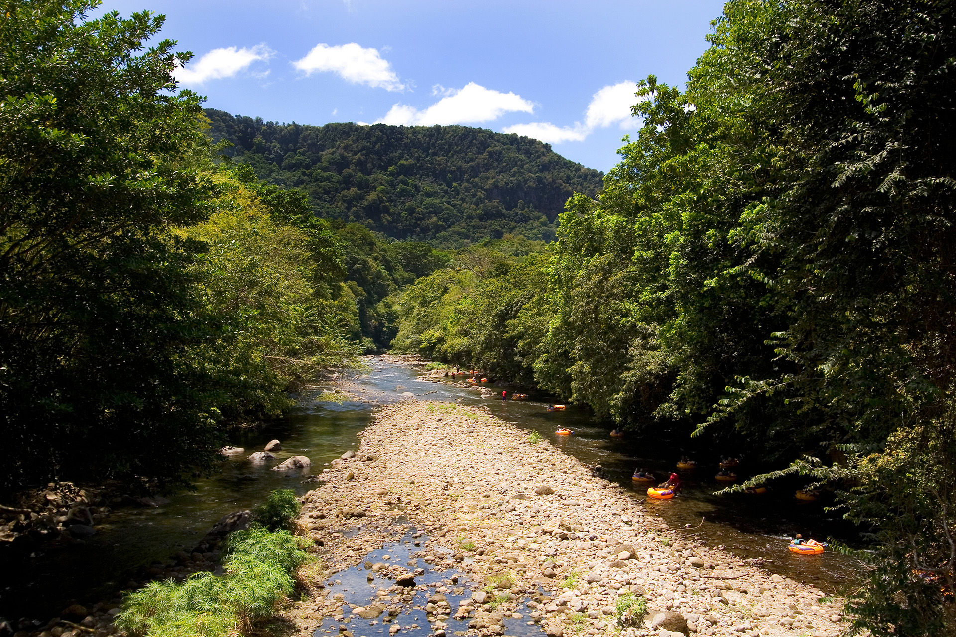 Tubing in Dominica