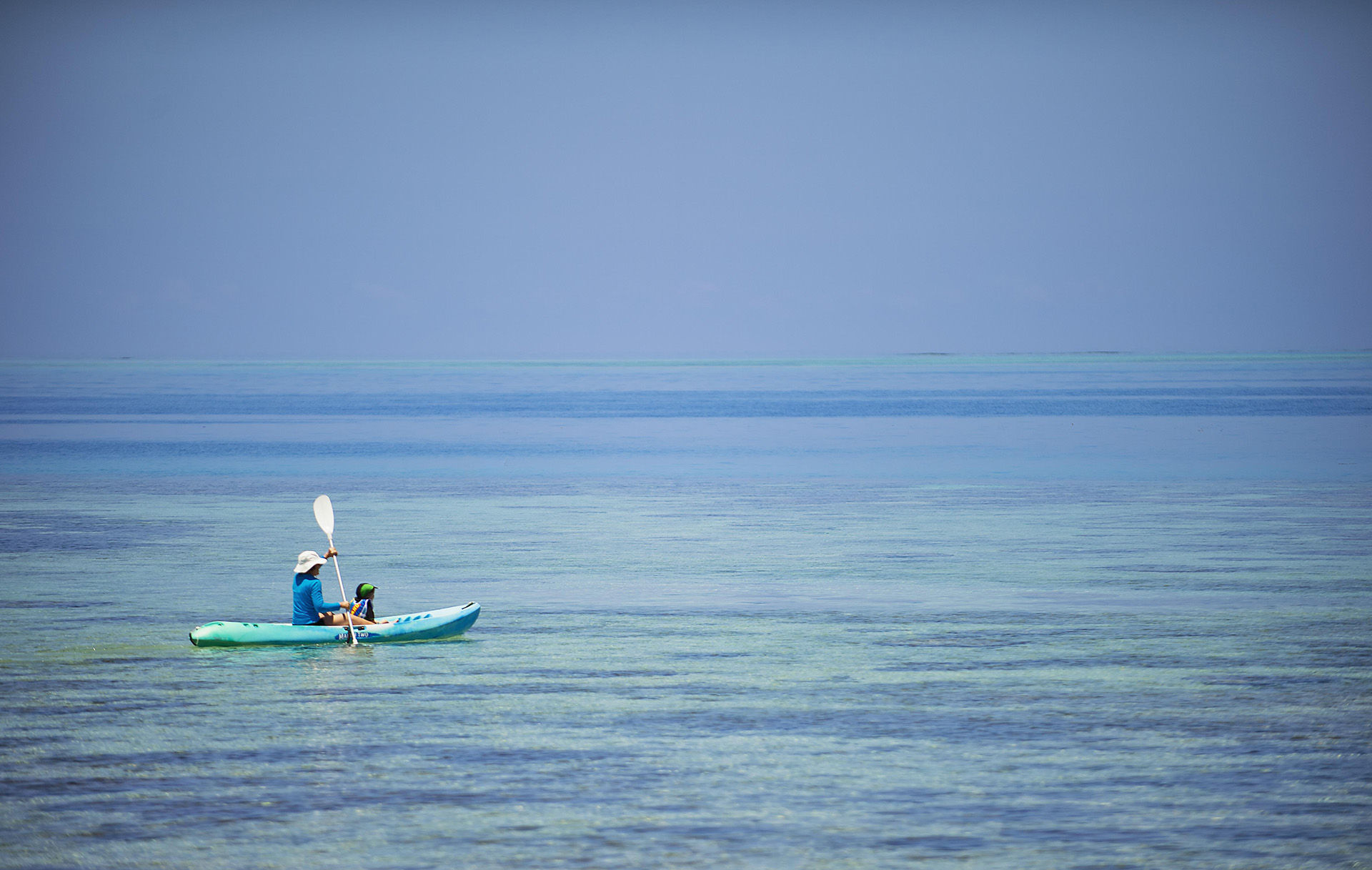 Kayaking in Fiji