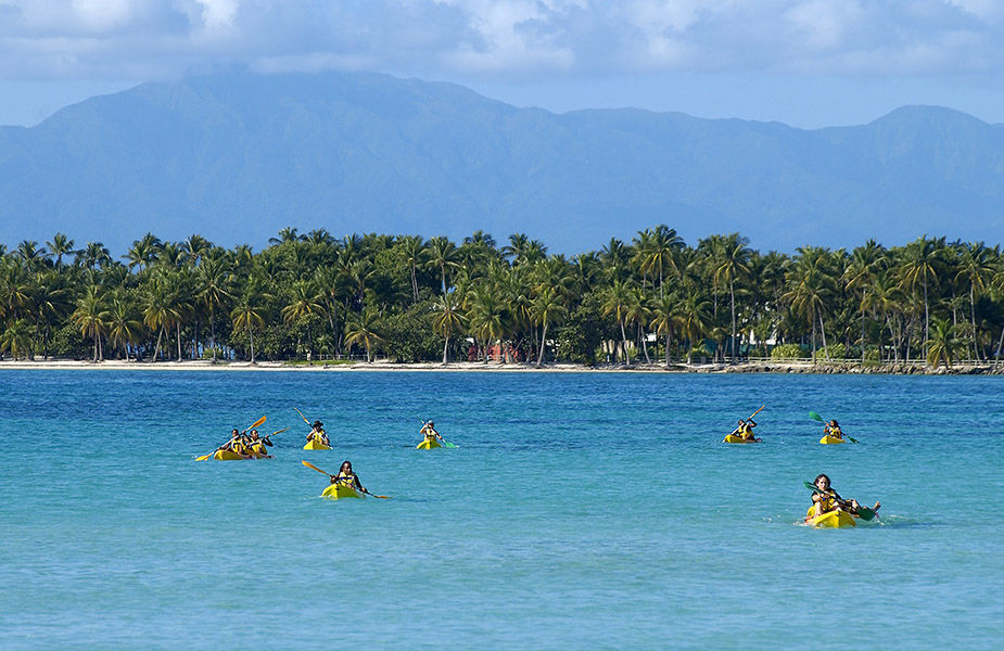 Kayaking in Guadeloupe Kayaking in Guadeloupe