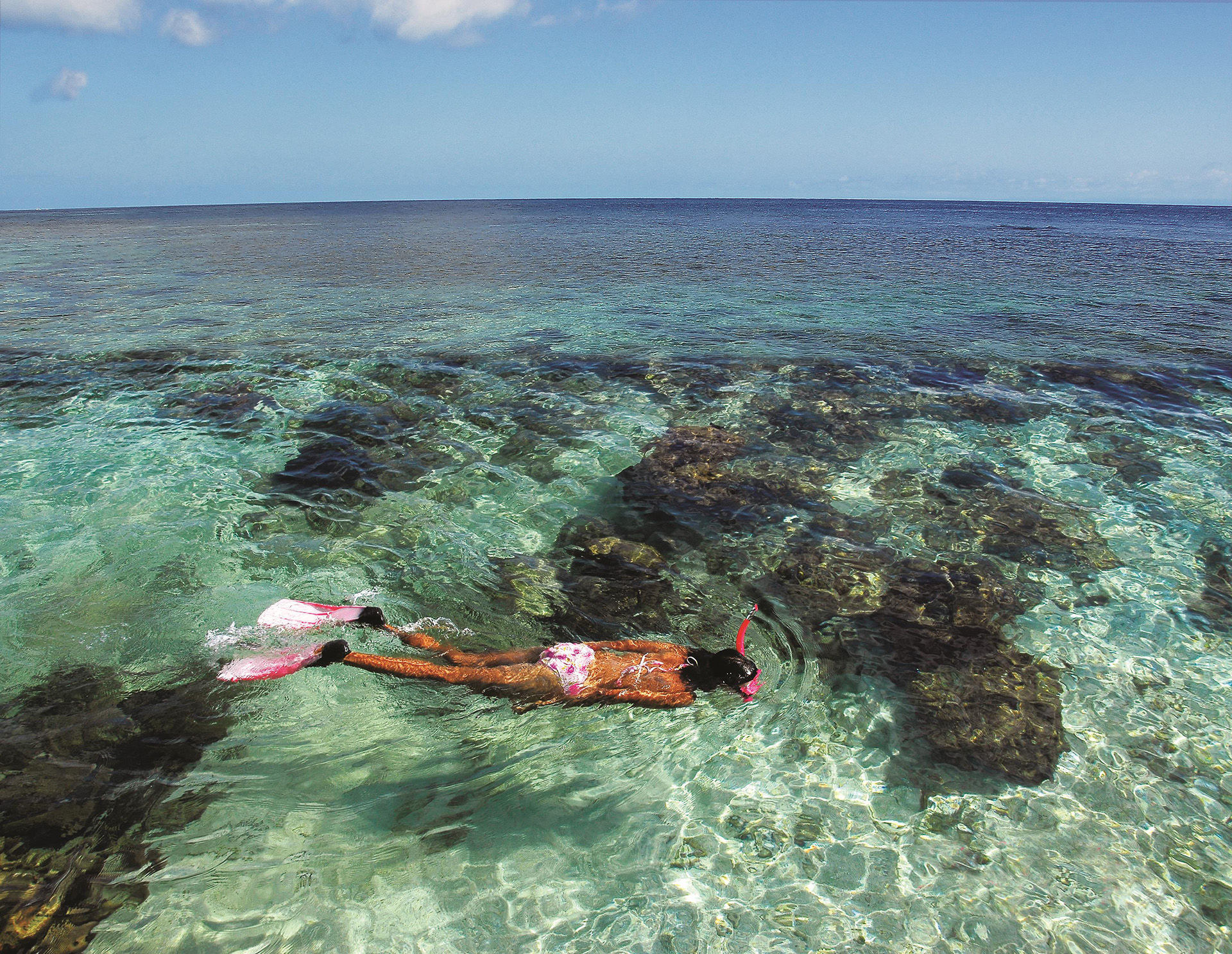 Snorkeling in the Bay Islands