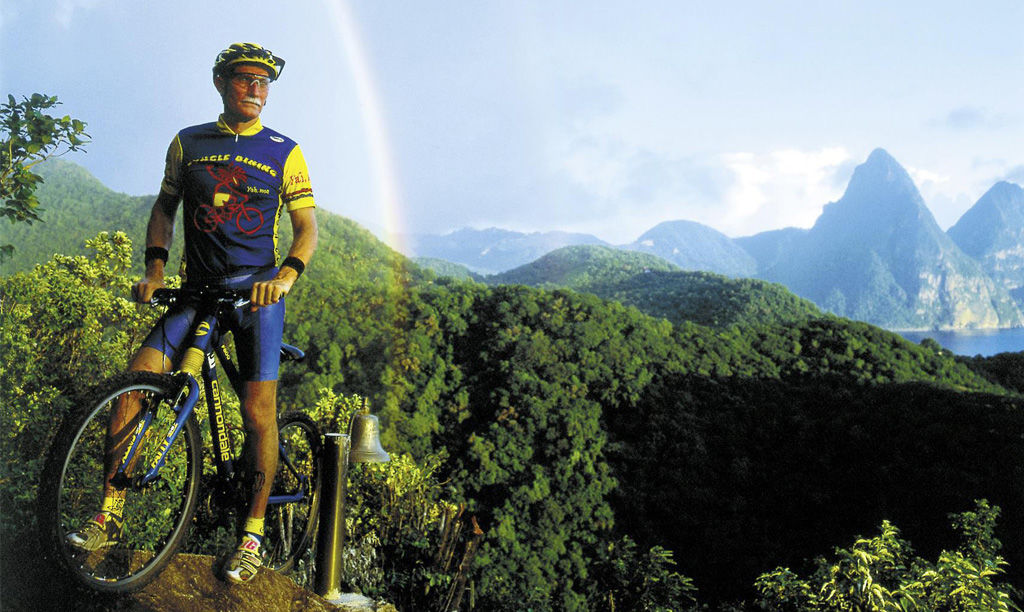 Biking in St. Lucia