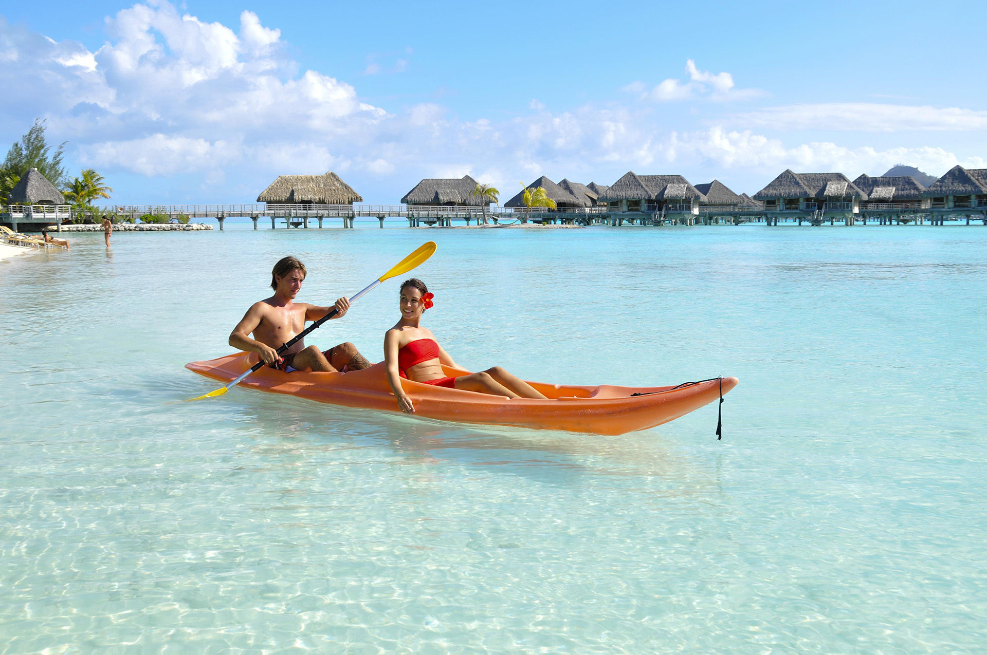 Kayaking in Tahiti