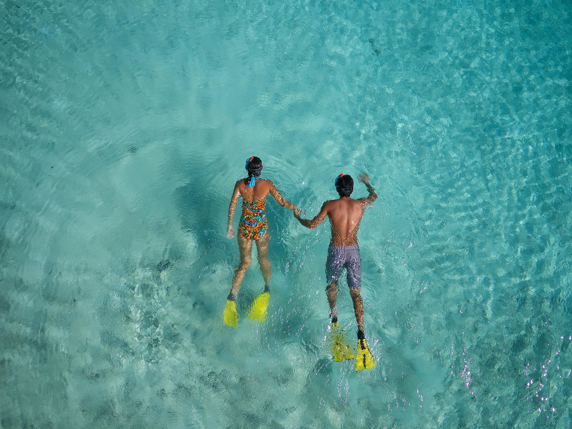 Snorkeling in Tahiti