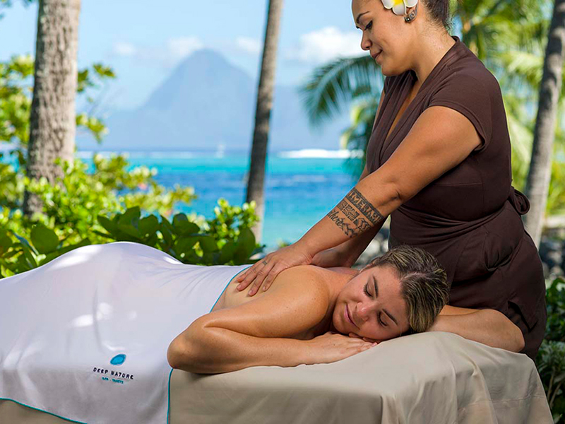 Deep Nature Spa provides traditional Polynesian treatments in a relaxing setting.