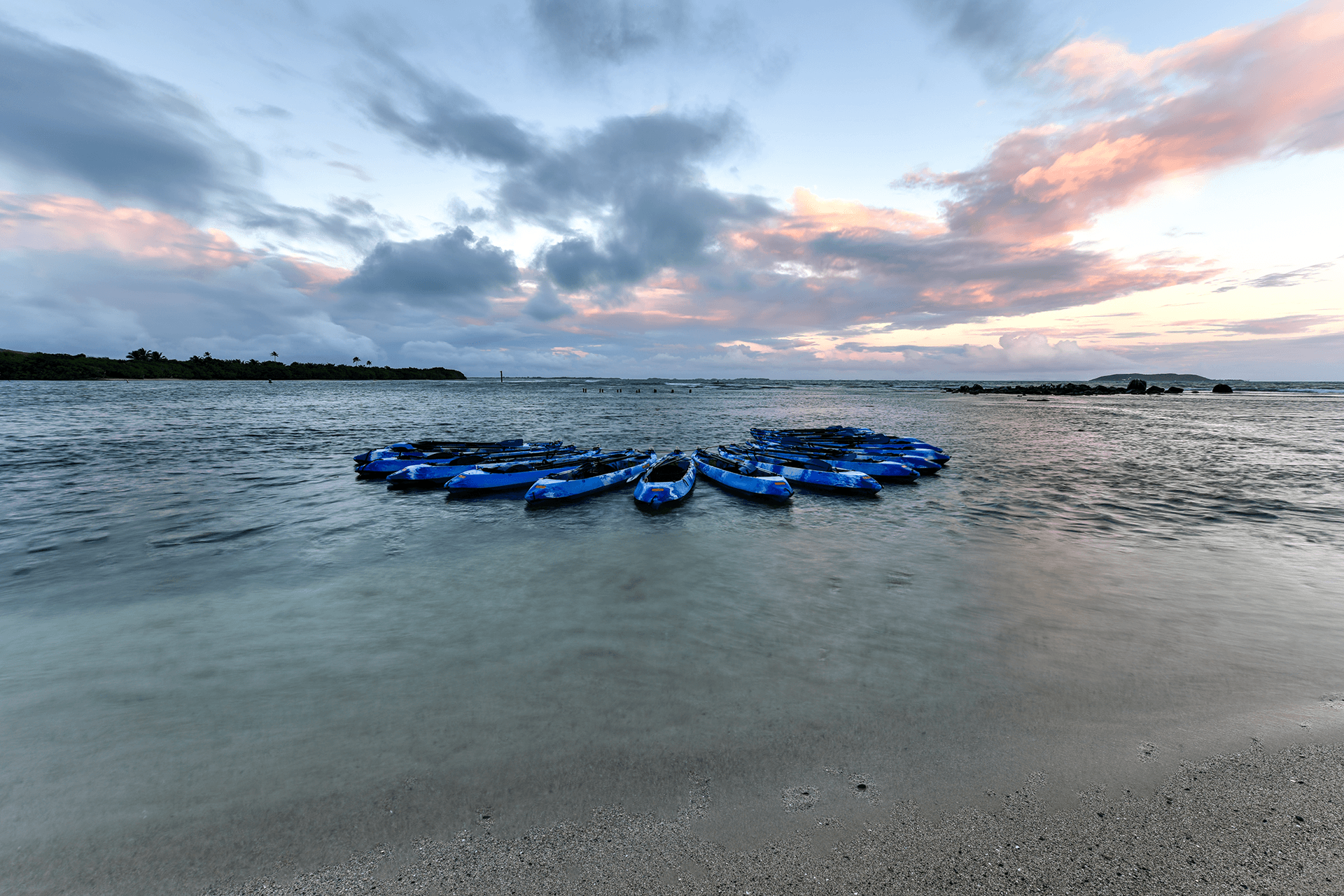 Kayaking in Bio Bay Lagoon, Puerto Rico Kayaking in Bio Bay Lagoon, Puerto Rico