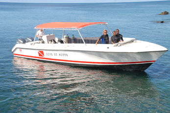 Dive St. Kitts Dive Boat