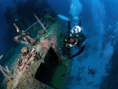 The Maldives may be a nation of coral reefs it also offers an exciting wreck or two to dive presenting a lifetime of diving possibilities