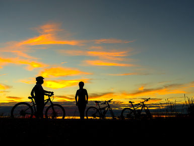 Biking